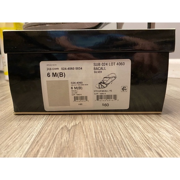 Silver Sparkly Heels - Picture 5 of 5